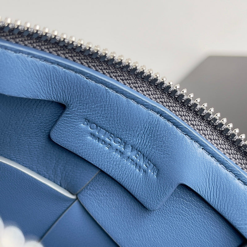 Modern Vegan Leather Handbag - Statement Silhouette | Women's Statement Accessory #1597 - back view (image 4) of designer-inspired handbag