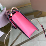 Polished Faux Leather Handbag - Polished Finish | Women's Luxury Handbag #1682 - texture close-up (image 9) of designer-inspired handbag