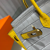 Close-up detail of considered bag design