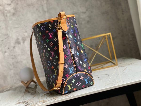 Interior view of structured statement women's handbag – women's designer-style accessory