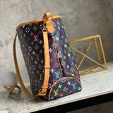 Interior view of structured statement women's handbag – women's designer-style accessory