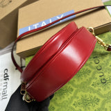 Interior view of structured modern women's handbag – women's statement bag