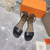 Hermes shoes Style 323 - texture and material detail