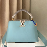  Graceful carryall bag carried on shoulder 22
