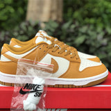 Nike Luxury sneakers in clean off-white padded collar comfort front view