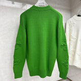 Side profile of Louis Vuitton luxury clothing with relaxed-fit cut