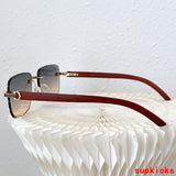 Side view of Cartier unisex sunglasses