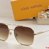 Angled view of Louis Vuitton unisex sunglasses