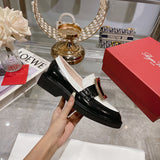 Roger Vivier shoes front view designer style