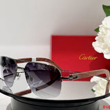 Lifestyle view of Cartier unisex sunglasses