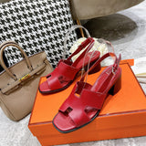 Hermès Red Bow-Detail Flats - Lifestyle Styling Shot