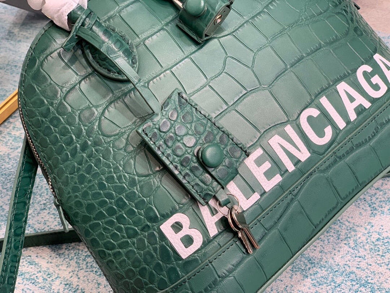 Statement Faux Leather Handbag - Premium Craftsmanship Detailing | Women's Designer-Inspired Purse #667 - styled full view (image 7) of designer-inspired handbag