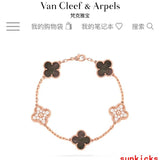 Front view of Van Cleef & Arpels unisex jewelry piece