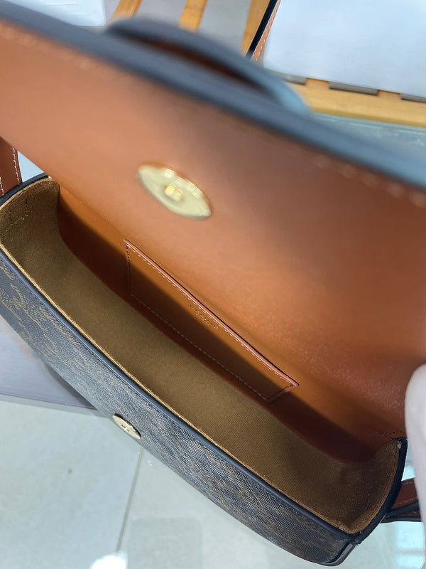 Interior view of sleek everyday-luxe women's handbag – women's premium purse