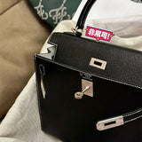  Graceful satchel carried on shoulder