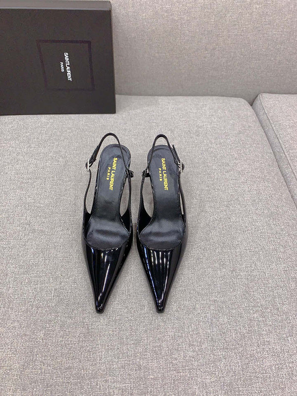 Saint Laurent shoes front view designer style