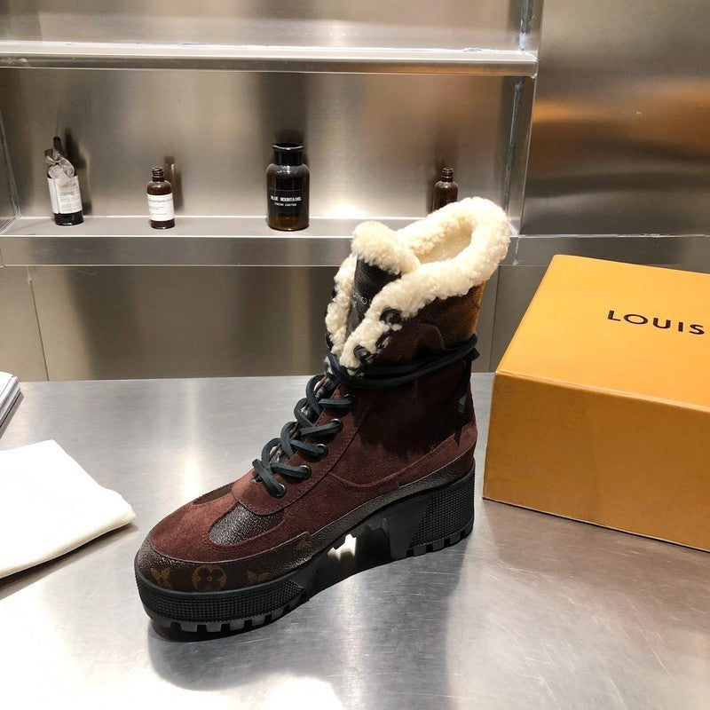 Louis Vuitton luxury shoes close-up — premium authentic designer style