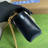 Interior view of chic polished women's handbag – women's statement bag