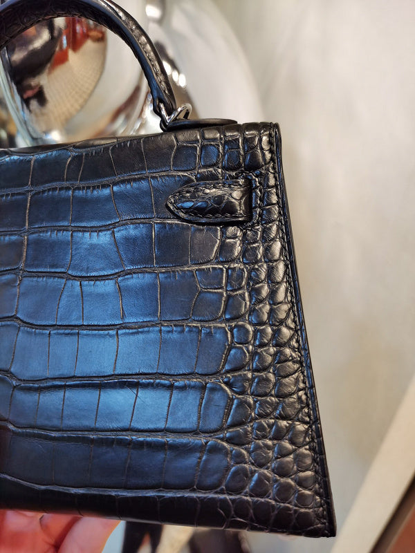 Interior view of modern premium bag