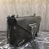 Sleek Faux Leather Handbag - Versatile Everyday Design | Women's Luxury Handbag #798 - close-up detail shot (image 3) of designer-inspired handbag