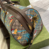 Top view of statement polished women's handbag – women's luxury accessory