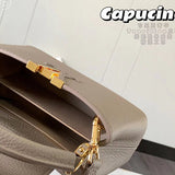 Front view of classic sleek women's handbag – women's luxury accessory