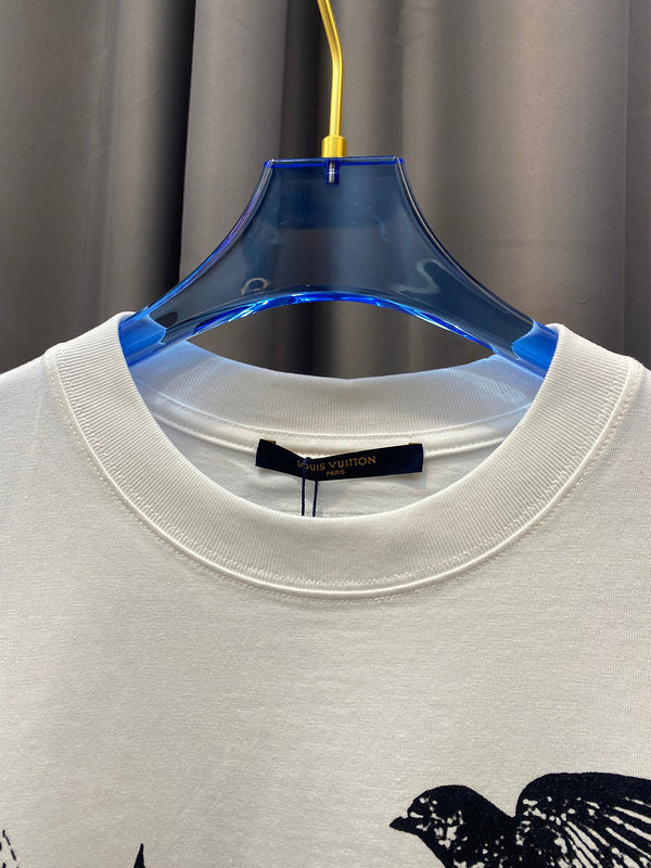 Front view of Louis Vuitton cotton t-shirt with tailored silhouette