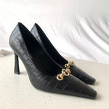 Saint Laurent luxury shoes detail shot