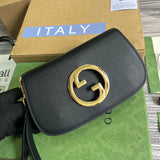 Front view of sleek polished women's handbag – women's statement bag