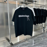 Balenciaga t-shirt side view — premium authentic designer style