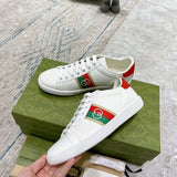 Gucci neutral cream luxury sneakers view 6 streetwear statement look