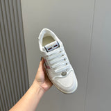 Gucci fresh white-and-black luxury sneakers view 4 minimalist modern build