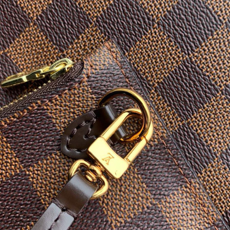 Top view of classic polished women's handbag – women's everyday handbag