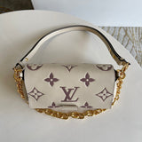 Top view of premium refined women's handbag – women's luxury handbag