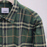 Burberry clothing close-up — premium authentic designer style
