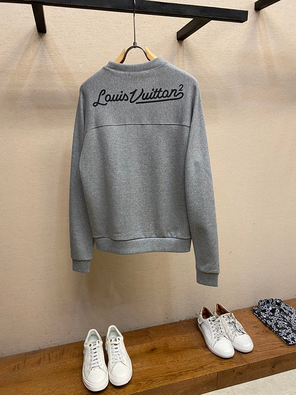 Side profile of Louis Vuitton cotton t-shirt with signature branding
