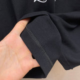 Front view of Louis Vuitton cotton t-shirt with signature branding