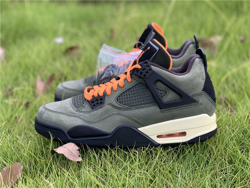 Side profile of Nike clean off-white sneakers premium leather build