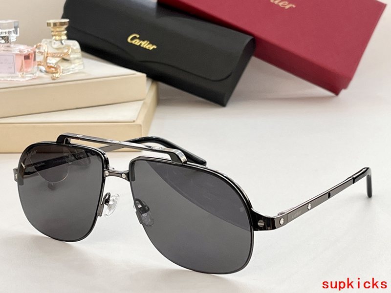 Front view of Cartier unisex sunglasses