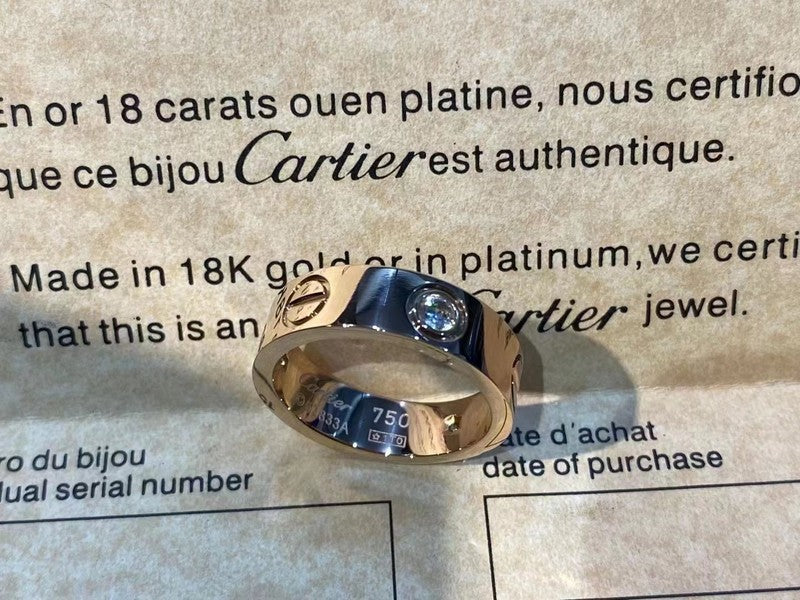 Lifestyle view of Cartier unisex jewelry piece