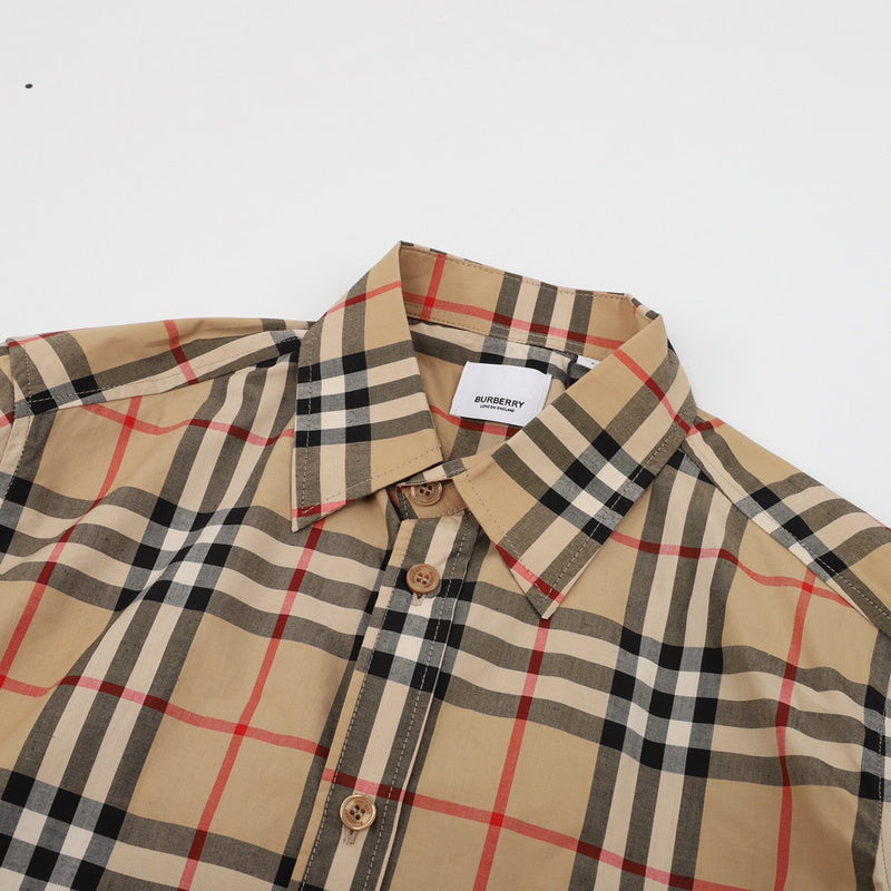 Burberry clothing close-up — premium authentic designer style