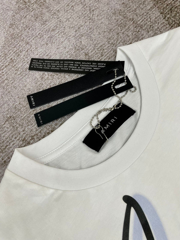 Amiri t-shirt detail view — premium authentic designer style