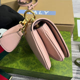 Back view of signature modern women's handbag – women's luxury accessory