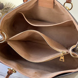  understated handbag detail view showing craftsmanship