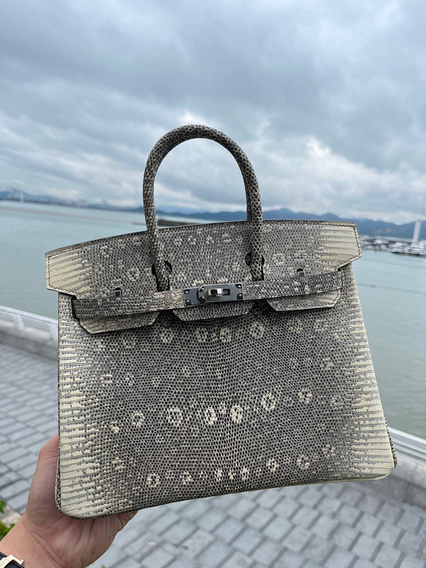 Statement bag shown from front angle
