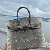 Statement bag shown from front angle