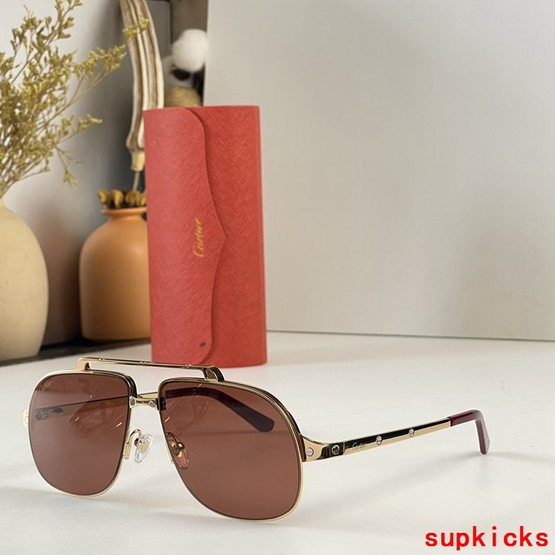 Front view of Cartier unisex sunglasses