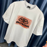 Balenciaga t-shirt detail view — premium authentic designer style