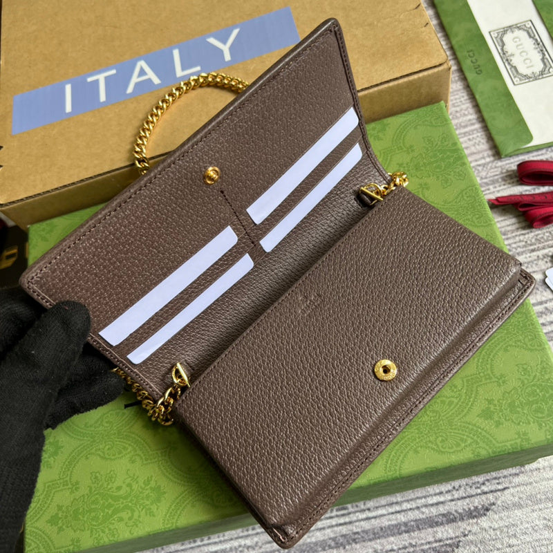 Interior view of chic polished women's handbag – women's statement bag