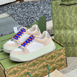 Gucci sneakers detailed view showing premium designer craftsmanship